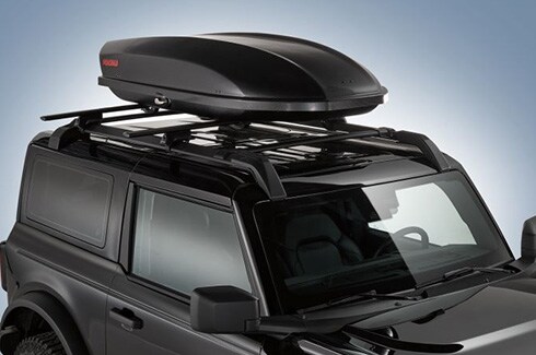 Discover Ford Bronco Accessories in PR, Racks And Carriers By Yakima - Cargo Box With Lock, Rack Mounted
